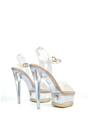 Beige 'Gretel' High Platform Stiletto Heel Sandals, Image 4 of 7