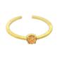 Gold Citrine One Size Fits All November Birthstone Ring, Image 1 of 1