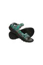Blue Cyprus Chevron Sandals, Image 7 of 7