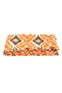 Khaki Aztec Print Cotton Lightweight Scarf, Image 2 of 4