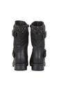 Black Jemima Low Block Heel Biker Boots, Image 6 of 7