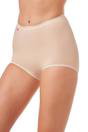 Beige Three Pack Cotton Maxi Briefs, Image 2 of 5