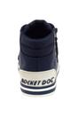 Navy Jazzin Hi Trainers, Image 2 of 6
