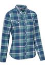 Blue Willow Flannel Shirt, Image 4 of 4