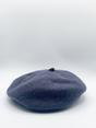 Grey SVNX Grey Plain Felt Beret, Image 4 of 4