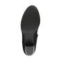 Black AJVANI Black Mid Cuban Heel Pixie Granny Ankle Boots, Image 7 of 7