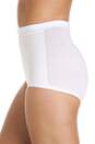 White Firm Control 2 Pack Support Briefs, Image 2 of 4