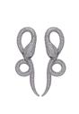 Silver Diva Serpent Ear-Cuff, Image 1 of 5