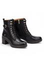 Black Women’s Combat Ankle Boots -W7H-8510, Image 5 of 7