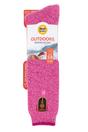 Pink Knee High Merino Wool Socks, Image 2 of 5