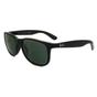 Black Aviator Matte Black Green Andy 4202 Sunglasses, Image 2 of 2