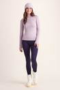 Lavendar Snowdon Thermal Crew Neck Base Layer, Image 3 of 5