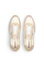 Beige Womens Sneaker Trainers Shoes-W1M-6625C1, Image 8 of 8