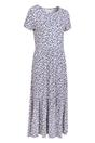 Grey Sardinia Flowers Tiered Dress, Image 3 of 4