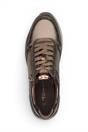 Taupe Faux Leather Sneakers - 23613, Image 6 of 7