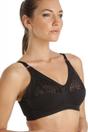 Black Cotton Lined Soft Cup Non Wired T-Shirt Bra, Image 4 of 5