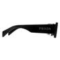 Black Prada Black Rectangle Black Dark Grey PRA07S, Image 4 of 4