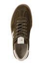 Green Tamaris Womens Olive Green Suede Sneaker, Image 5 of 8