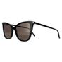 Black Saint Laurent Black Cat Eye Black Grey Sunglasses, Image 2 of 6