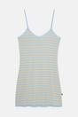 Light Blue British Boxers Light Blue "Cornish" Bamboo Lace Strappy Nightdress, Image 4 of 4