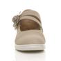 Beige AJVANI Beige Flat Comfort Mary Jane Shoes, Image 6 of 6