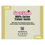 Black 3 Pack Wo 100% Cotton Trainer Socks, Image 5 of 5