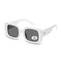 White Montana White Square White Grey Polarized MP68, Image 2 of 3