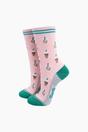 Multi Coffee & Books Bamboo Socks Gift Set, Image 2 of 4