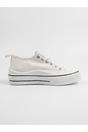 White iKrush White Saoirse Low Top Canvas Trainers, Image 1 of 8