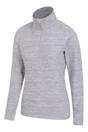 Grey Snowdon Melange Fleece Top, Image 2 of 4