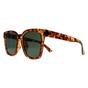 Brown Square Shiny Havana Soft Demi Green Polarized MP72, Image 2 of 4