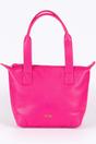 Fuchsia Etre Fuchsia Medium Faux Leather Tote Bag, Image 1 of 5