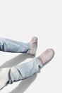 Grey iKrush Grey Jolene Aztec Detail Low Ankle Platform Slipper Boots, Image 1 of 8