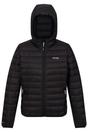 Black Marizion Hooded Padded Jacket, Image 1 of 4