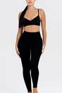 Black Black Sculpting Leggings Supportive Fit, Image 3 of 5