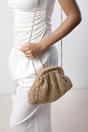 Tan Where's That From Tan Naya Raffia Crochet Clutch, Image 6 of 6