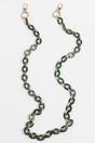 Green Sarta Green Marbled Oval Link Acrylic Bag Strap, Image 3 of 3