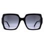 Black Cat Eye Shiny Black Dark Grey Gradient MARC 731/S, Image 1 of 4