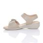 Beige AJVANI Beige Comfort Touch Close Sandals, Image 3 of 6