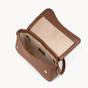 Tan 'BEVERLY' Pebble Grain Real Leather Shoulder Bag, Image 3 of 4