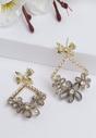 Gold Drop Earrings, Image 2 of 5