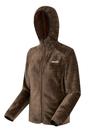 Mocha Endra Hooded Fleece Jacket, Image 3 of 3
