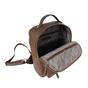 Tan 'ANGEL' Nappa Full Grain Leather Zip-top Backpack, Image 2 of 4