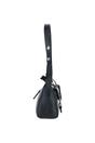 Black Ashwood Leather Black 'Nevaria' Real Leather Shoulder Bag, Image 4 of 4