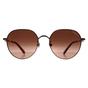 Brown Moncler Brown Round Shiny Light Bronze Brown Gradient ML0236-K, Image 1 of 3