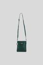 Green Real Leather Crossbody Bag with Adjustable Strap, Image 2 of 5
