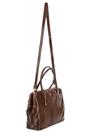 Tan Ashwood Leather Tan Three Section Large Veggie Tanned Leather Bag, Image 2 of 3