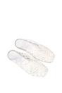 Neutral 'Opera' Slip On Cage Jelly Mule Flat Summer Sandals, Image 5 of 5