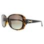 Brown Fashion Havana Black Brown Gradient Polarized Sunglasses, Image 2 of 4