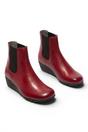 Burgundy Womens Leather heel Chelsea Boot-ORFU496, Image 2 of 5